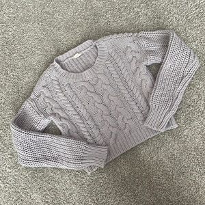Cropped Sweater